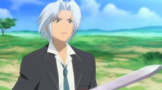 Кадр 4 з аніме «Сяючі сльози X Вітер»